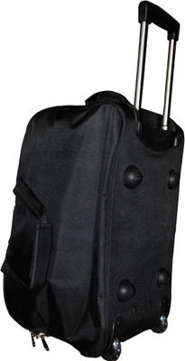 

One Up 23 inch/58 cm (Expandable) ExpandableBlackTrolleyBag Travel Duffel Bag(Black)