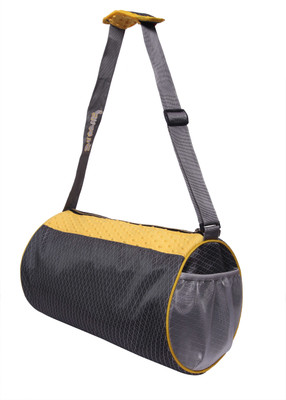 Saccus 15 inch/40 cm Athletic Bag Gym Bag(Silver)