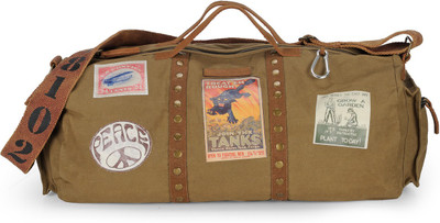 

The House of Tara Vintage Weekender Overnighter Travel Duffel Bag(Green)