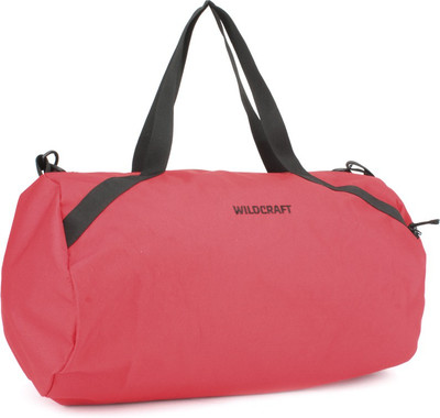 

Wildcraft 18 inch/45 cm The Drum Red Gym Bag(Red)