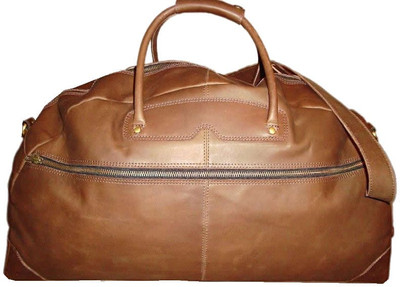 7% OFF on Delphi Leather 18 inch/45 cm Travel Duffel Bag(Brown) 7% OFF on Delphi Leather 18 inch/45 cm Travel Duffel Bag(Brown)