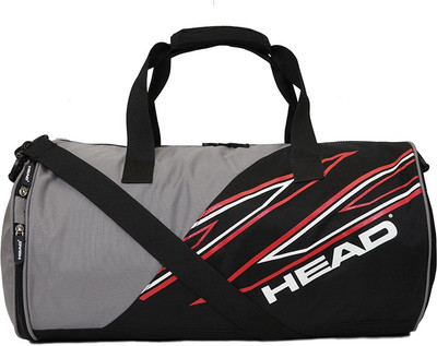 

Head Stamina Gym Bag(Grey, Black), Black;grey