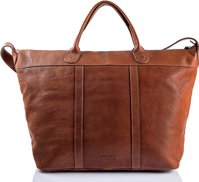 

Hidesign 24 inch/61 cm Roberto Travel Duffel Bag(Beige)