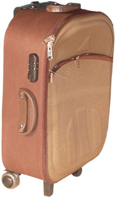 

MATTAN (Expandable) Smart Traveller Travel Duffel Bag(Brown)