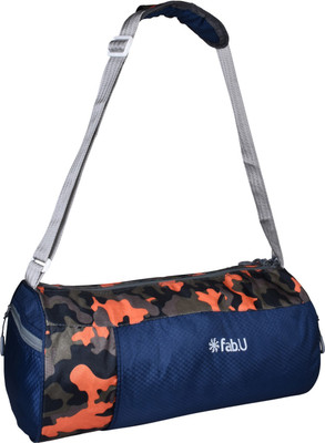 

Fabu (Expandable) Fabunavygymbag Gym Bag(Blue)