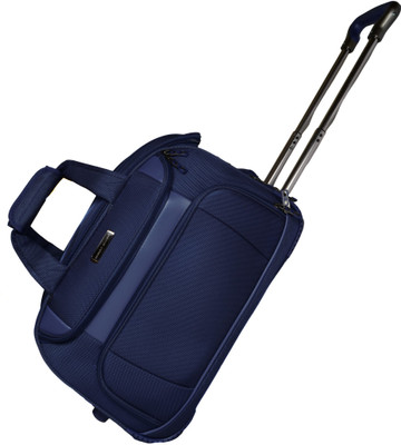 

SAHARA EXCLUSIVE (Expandable) 20'' DUFFEL BAG Duffel Strolley Bag(Blue)