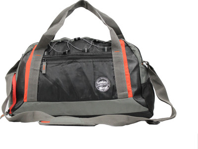 

Gear 20 inch/51 cm Yoga Duffel Travel Duffel Bag(Grey, Black, Orange), Black;grey;orange