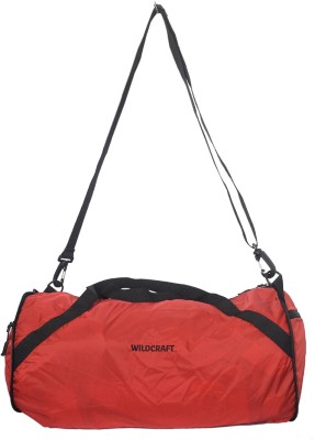 

Wildcraft 10 inch/25 cm (Expandable) Carak Red Travel Duffel Bag(Red)