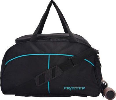 

Frazzer Travel Duffel Strolley Bag(Black)