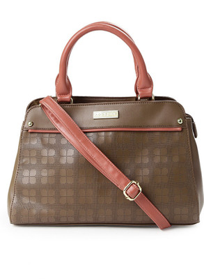 

Addons Delicate Logo -influenced perforations Duffle bag Travel Duffel Bag(Brown)