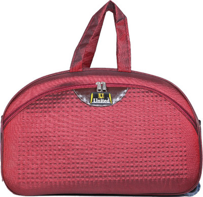 

U United RICHIE DOTTED Travel Duffel Bag(Red)