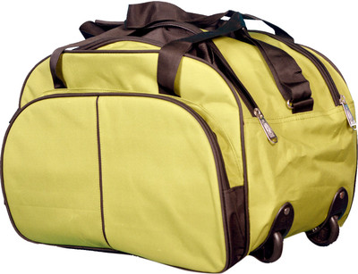 

One Up DB300002 Expandable Small Travel Bag - Large(Black, Beige), Beige;black