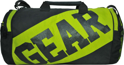 

Gear 16 inch/40 cm Varsity Duffel Travel Duffel Bag(Black)
