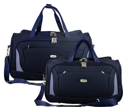 

Timus Timus Morocco Plus 55 & 65cm Blue Duffle Travel Combo Travel Duffel Bag(Blue)