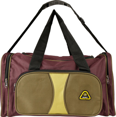 

Daikon 4428PurpleGreen-TravelBag Travel Duffel Bag(Purple, Green), Green;purple