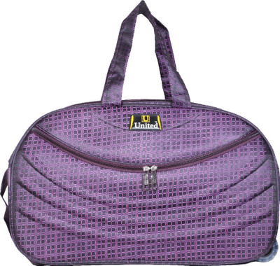 

U United Volverrine Travel Duffel Bag(Purple)