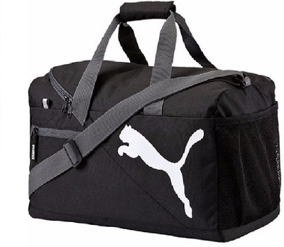 

Puma 17 inch/45 cm Fundamentals Sports Travel Duffel Bag(Black)