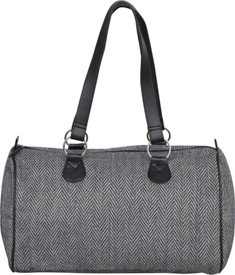 

Get In 36 inch/91 cm Get In Jacquard Casual Bag Travel Duffel Bag(Black)