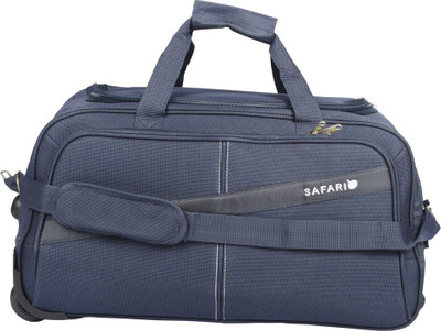 

Safari 22 inch/56 cm Tridex Rdfl Duffel Strolley Bag(Blue)