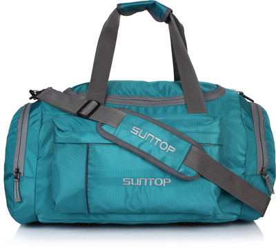 

Suntop 20 inch/51 cm Alive Travel/Gym/Fitness Travel Duffel Bag(Green, Blue), Blue;green