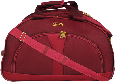 

Vision 20 With 3 Digit Lock Duffel Strolley Bag(Maroon)