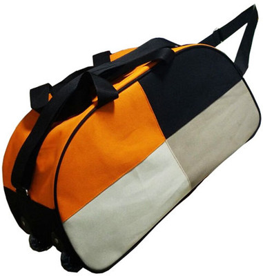 

Caris 20 inch/51 cm Four Color Wheeler Bag Travel Duffel Bag(Multicolor)