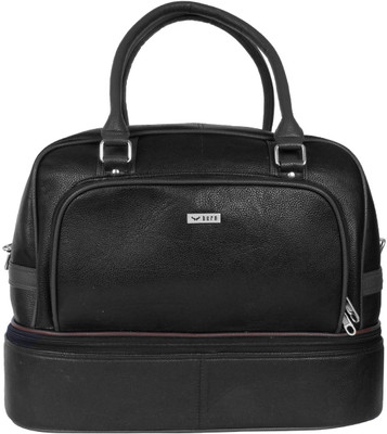 

Bern 18 inch/46 cm (Expandable) Mike Black Travel Duffel Bag(Black)