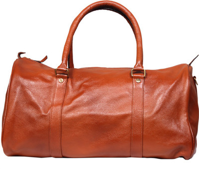 

Leather World 18 inch/46 cm Premium Travel Duffel Bag(Orange)