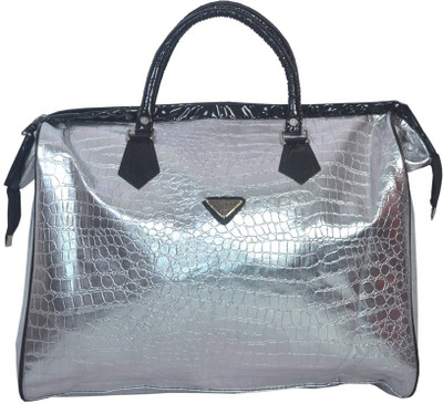 

Frosty Fashion (Expandable) FF01001533 Travel Duffel Bag(Silver)