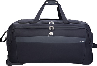 

Delsey 38 inch/97 cm (Expandable) Belleville 76 Tr Duf Bag Blk Travel Duffel Bag(Black)