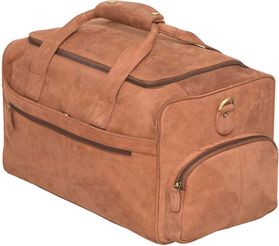 

Leaderachi 14 inch/36 cm Oslo Travel Duffel Bag(Brown)