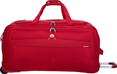 

Delsey 38 inch/97 cm (Expandable) Belleville 76 Tr Duf Bag Red Travel Duffel Bag(Red)