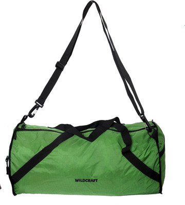

Wildcraft 10 inch/25 cm (Expandable) Carak Green Travel Duffel Bag(Green)