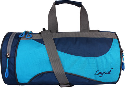 Layout Expandable Aqua Gym Bag Multicolor Layout Duffel Bags