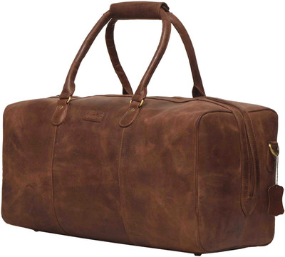 

Leaderachi 16 inch/41 cm Tokyo Travel Duffel Bag(Brown)