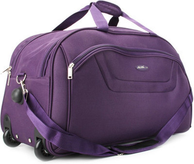 

Alfa 24 inch/61 cm Cactus Regular Duffel Strolley Bag(Purple)