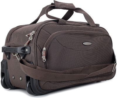 

Princeware 21 inch/55 cm Russel Duffel Strolley Bag(Brown)