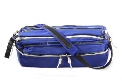 

Harp 12 inch/30 cm (Expandable) Dallas Travel Duffel Gym Bag(Blue)