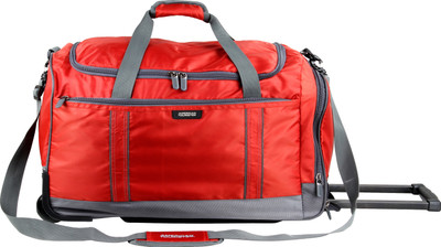 

American Tourister 25 inch/64 cm X Bag Travel 1 WHD Travel Duffel Bag(Red)