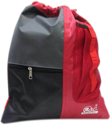 

Laviva Stylish Gym Bag 3 L Backpack(Black, Red), Black and red