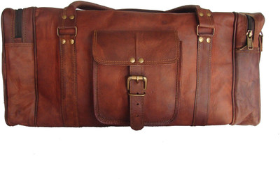 

CRAFAT 24 inch/61 cm Duffle Bag Gym Bag(Brown)