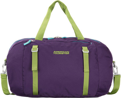 

American Tourister (Expandable) Jive Travel Duffel Bag(Purple, Green), Green;purple