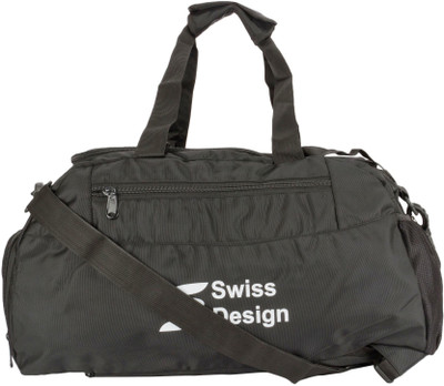 

Swiss Design 22 inch/56 cm (Expandable) Mountaineer Travel Duffel Bag(Black)