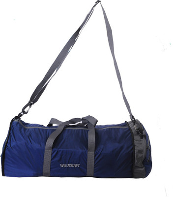 

Wildcraft 10 inch/25 cm (Expandable) Pravas Blue Travel Duffel Bag(Blue)
