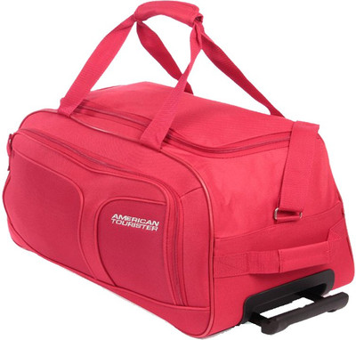 

American Tourister 21 inch/55 cm AEGIS CORE Duffel Strolley Bag(Red)
