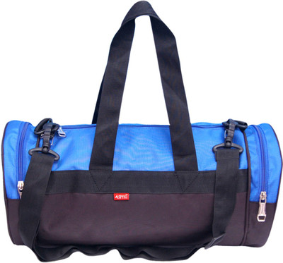 

Spyki 17 inch/43 cm Specious Gym Bag(Black, Blue)
