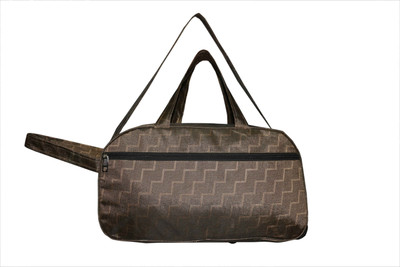 

One Up (Expandable) Waterproof Brown-1 Trolley Duffel Strolley Bag(Multicolor)