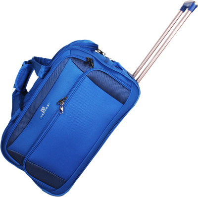 

Ventex LW08 2 Wheel Duffel Trolley Duffel Strolley Bag(Blue)