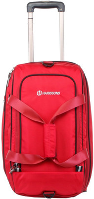 

Harissons 20 inch/52 cm (Expandable) D-Lite Expander Trolley Duffel Strolley Bag(Red)