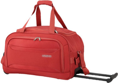 

American Tourister 21 inch/55 cm MIDAS CORE Duffel Strolley Bag(Red)